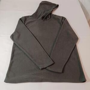 Xersion Men’s Gray Cotton Long Sleeve Pockets Hoodie Pullover Sweatshirt Size L